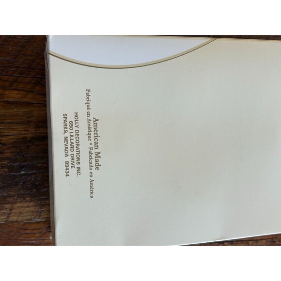 Set Of 4 Visions By Holly Glass Christmas Ornaments With Penguin & Tree Design - Picture 8 of 8